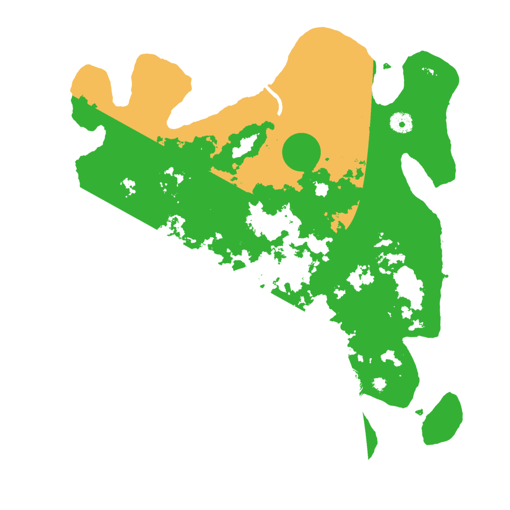 Biome Rust Map: Procedural Map, Size: 3500, Seed: 1212508455