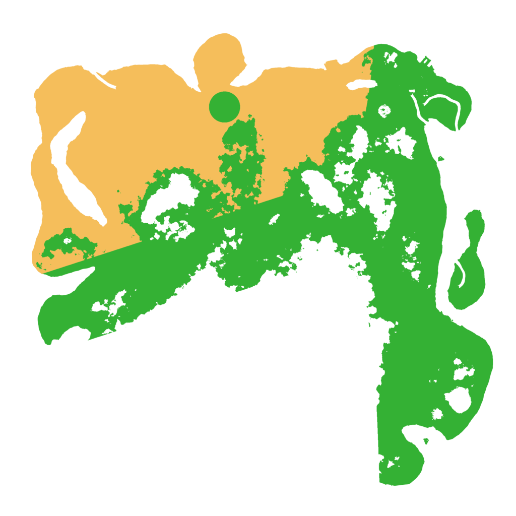 Biome Rust Map: Procedural Map, Size: 4400, Seed: 89461460