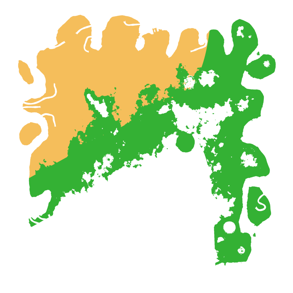 Biome Rust Map: Procedural Map, Size: 4250, Seed: 78853506