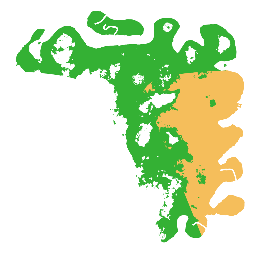 Biome Rust Map: Procedural Map, Size: 4300, Seed: 48249623
