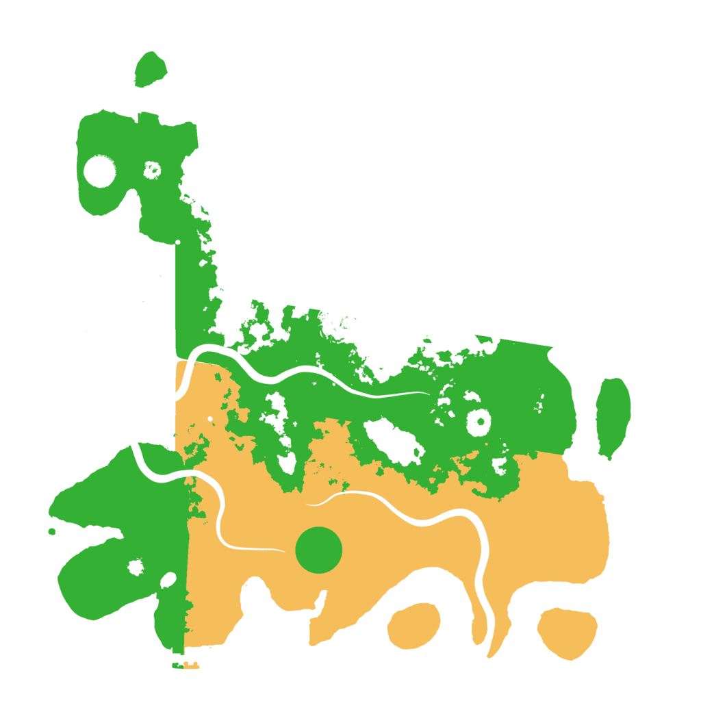 Biome Rust Map: Procedural Map, Size: 3950, Seed: 12947478