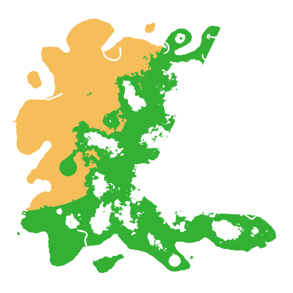 Biome Rust Map: Procedural Map, Size: 4400, Seed: 37057060