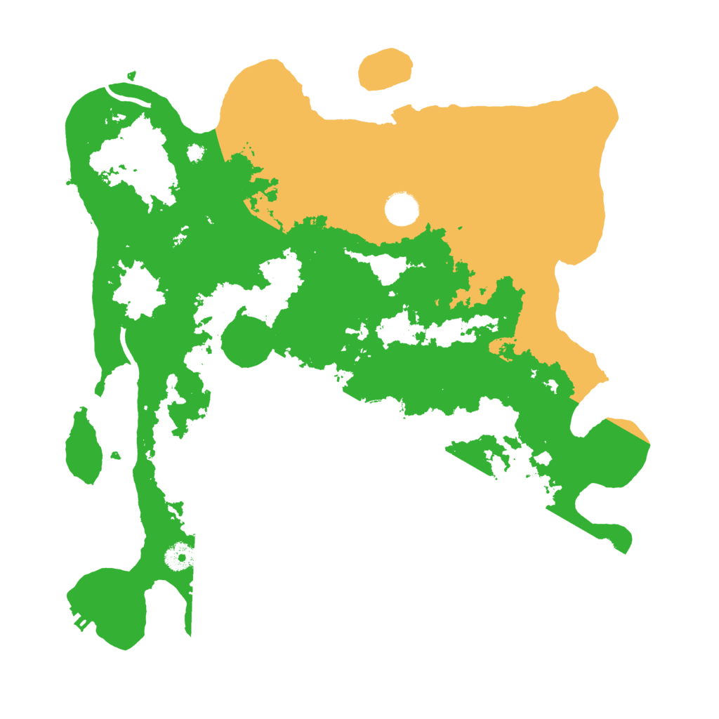 Biome Rust Map: Procedural Map, Size: 3750, Seed: 29710610