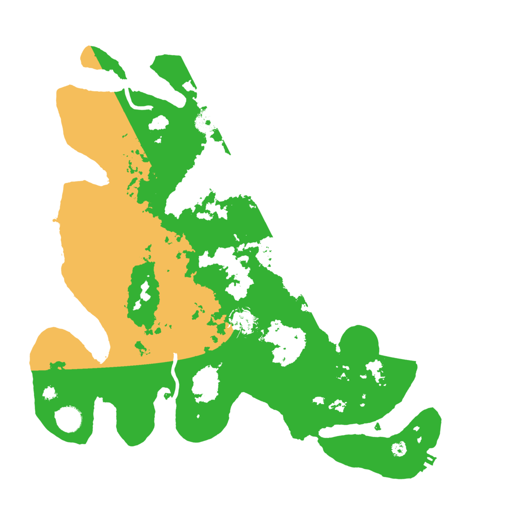 Biome Rust Map: Procedural Map, Size: 3450, Seed: 73321611