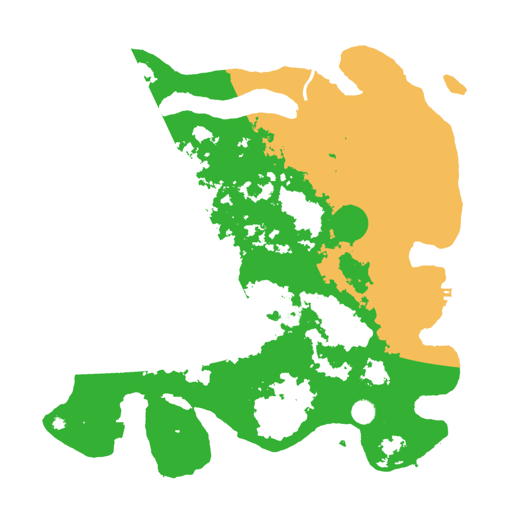 Biome Rust Map: Procedural Map, Size: 3750, Seed: 6270663
