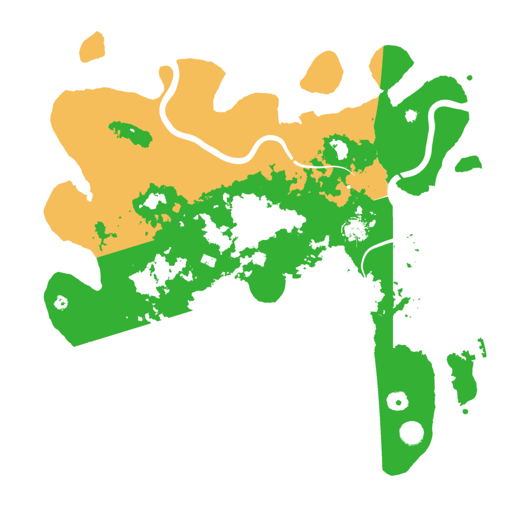 Biome Rust Map: Procedural Map, Size: 3850, Seed: 10876933