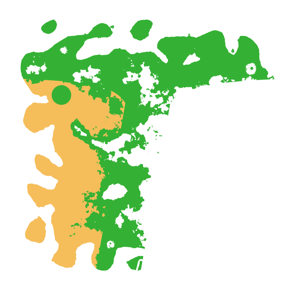 Biome Rust Map: Procedural Map, Size: 4000, Seed: 18508464