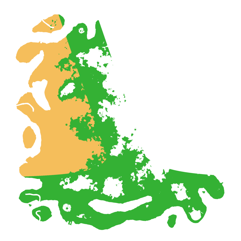 Biome Rust Map: Procedural Map, Size: 4400, Seed: 63563494
