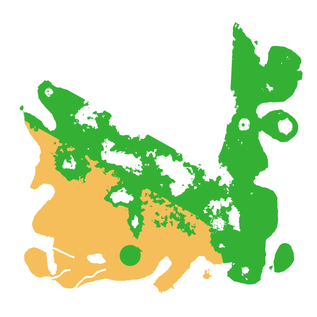 Biome Rust Map: Procedural Map, Size: 4000, Seed: 1552761707