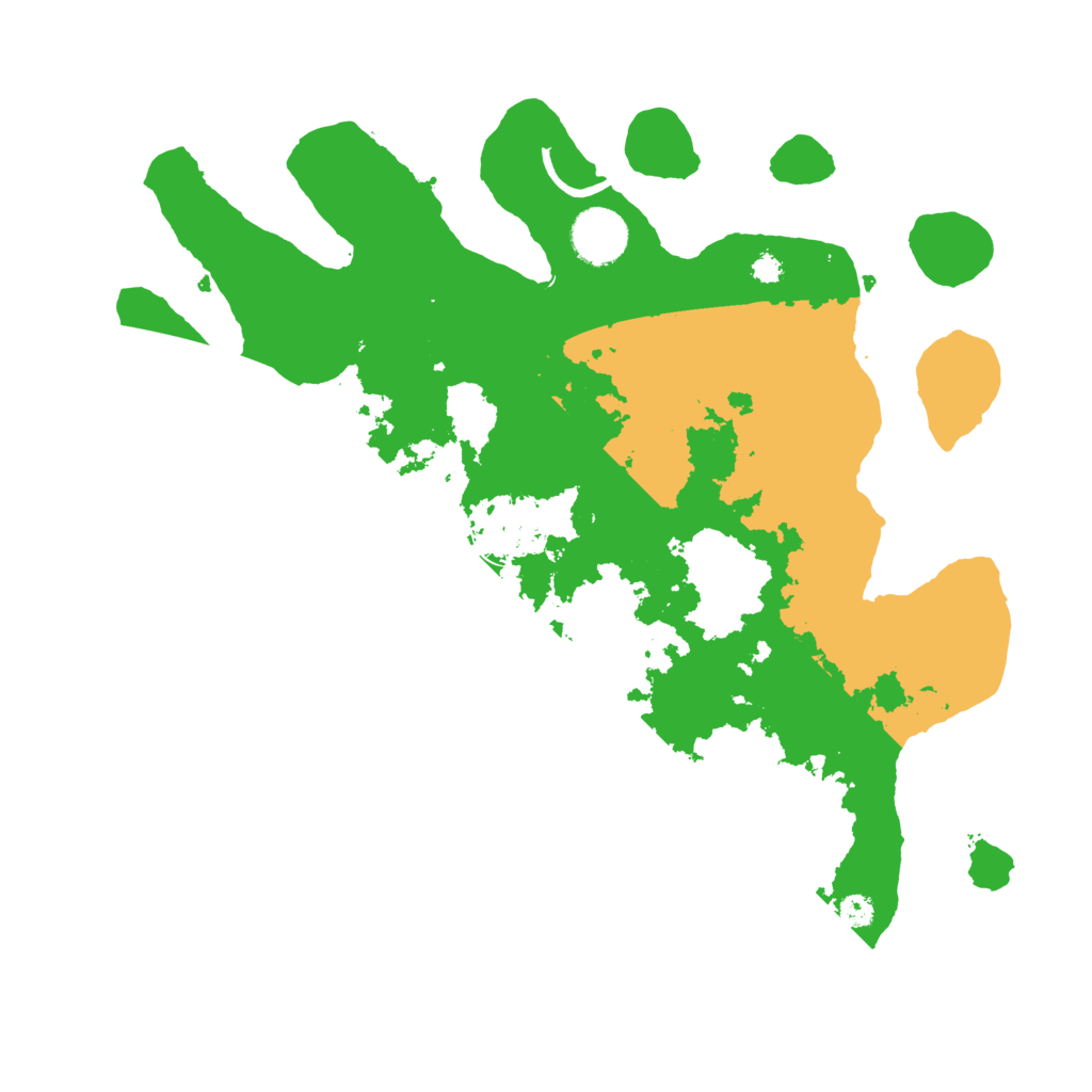 Biome Rust Map: Procedural Map, Size: 3400, Seed: 771177