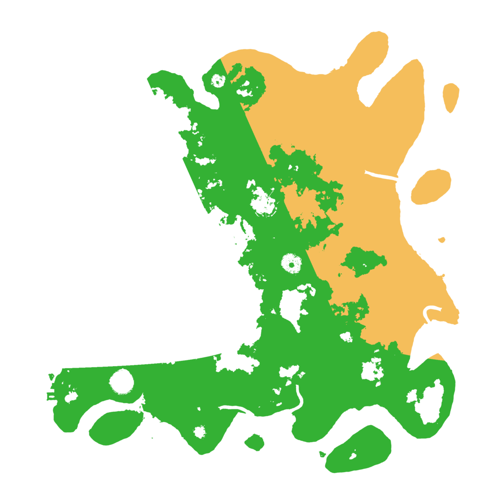Biome Rust Map: Procedural Map, Size: 3800, Seed: 428513552