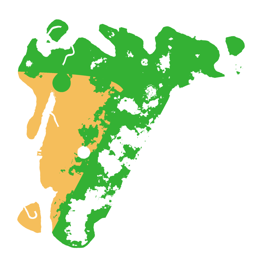 Biome Rust Map: Procedural Map, Size: 3900, Seed: 16630630