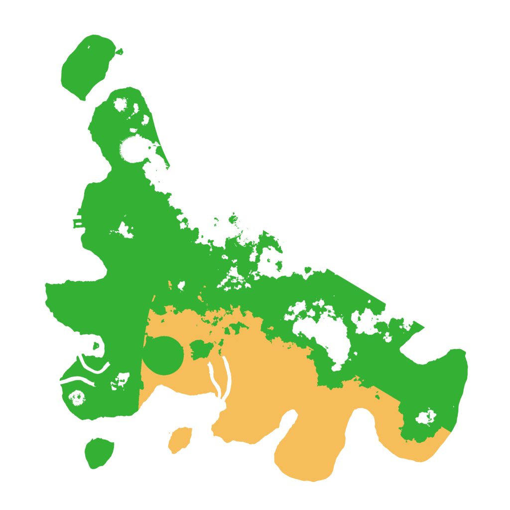 Biome Rust Map: Procedural Map, Size: 3450, Seed: 92141647