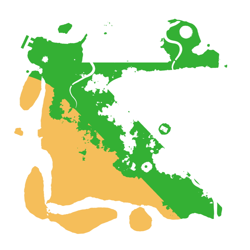Biome Rust Map: Procedural Map, Size: 3629, Seed: 507356070