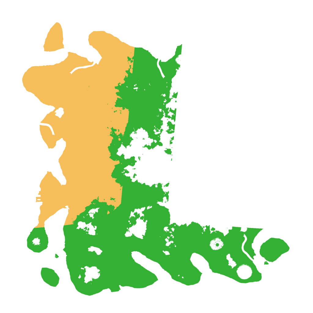 Biome Rust Map: Procedural Map, Size: 3800, Seed: 58543460