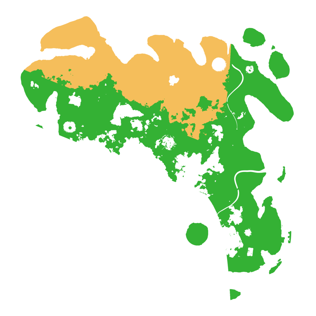 Biome Rust Map: Procedural Map, Size: 4000, Seed: 1245779