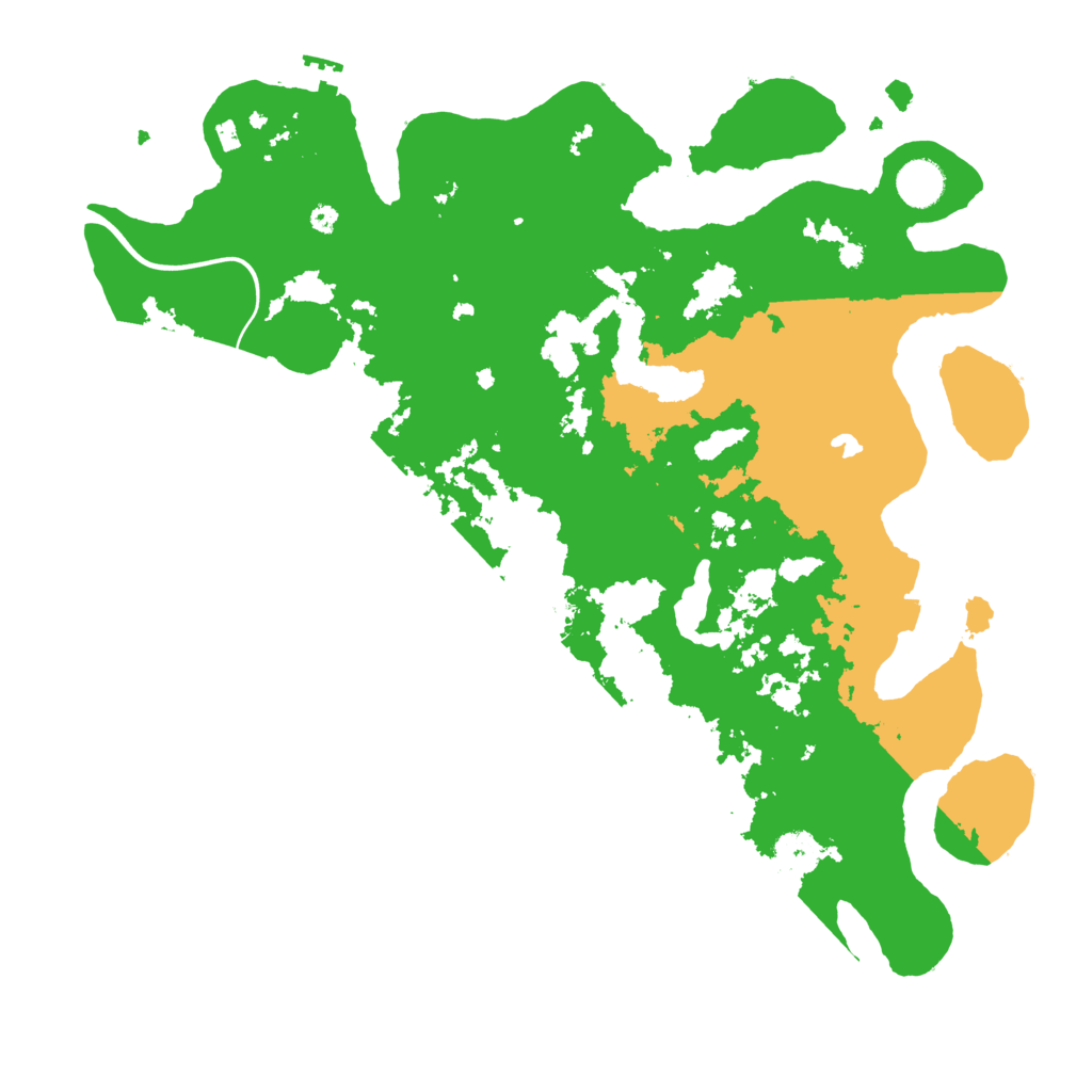 Biome Rust Map: Procedural Map, Size: 4000, Seed: 74816593