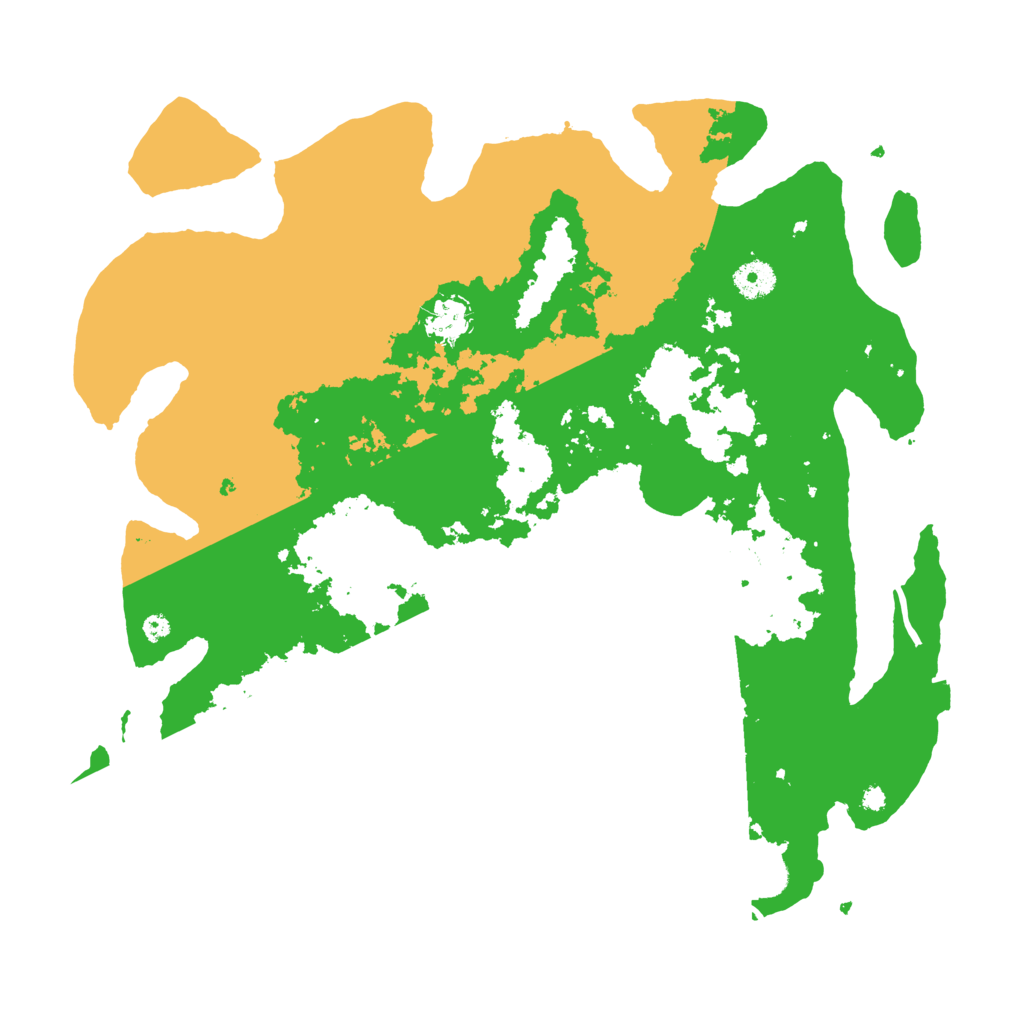 Biome Rust Map: Procedural Map, Size: 3950, Seed: 47695355