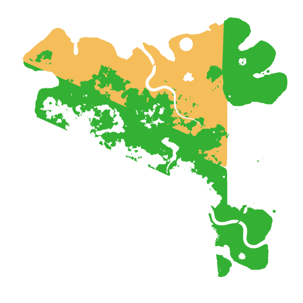 Biome Rust Map: Procedural Map, Size: 4000, Seed: 25148