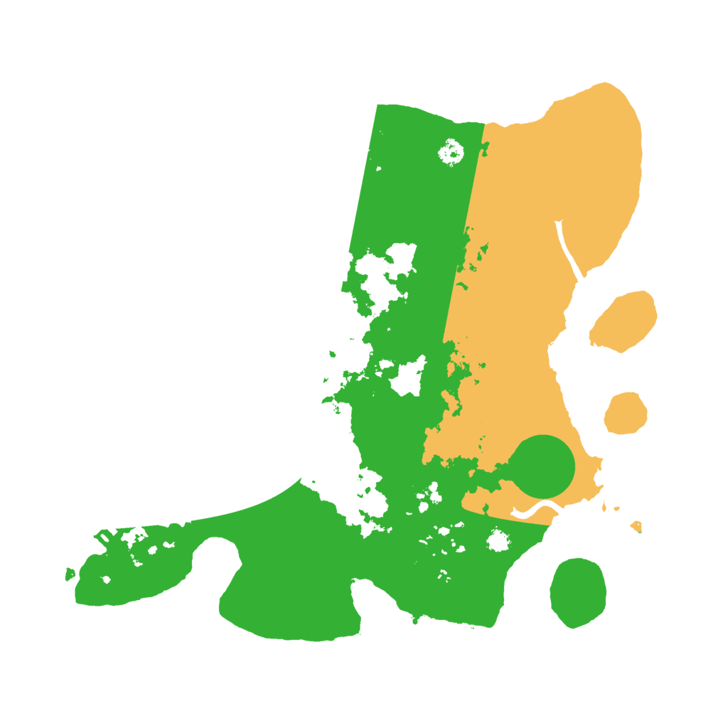 Biome Rust Map: Procedural Map, Size: 3000, Seed: 54822