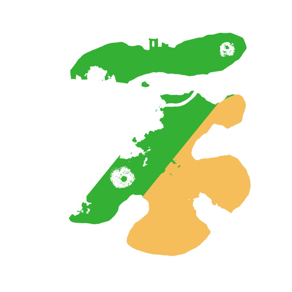 Biome Rust Map: Procedural Map, Size: 2000, Seed: 6564