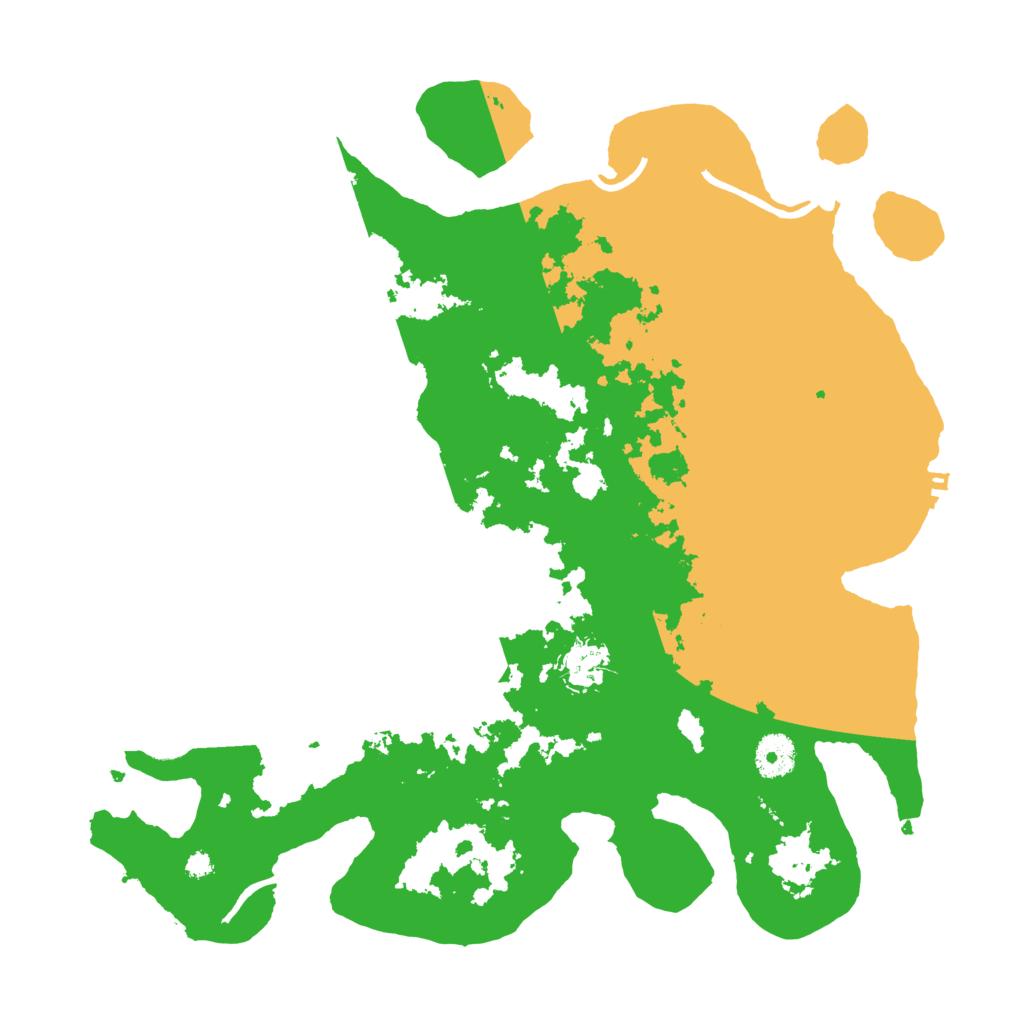 Biome Rust Map: Procedural Map, Size: 3650, Seed: 65714757