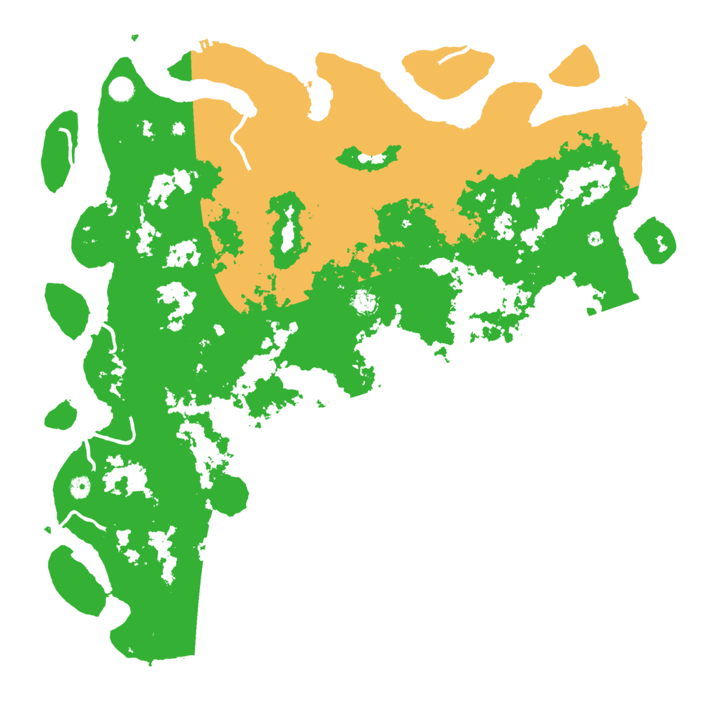 Biome Rust Map: Procedural Map, Size: 5000, Seed: 2073562437