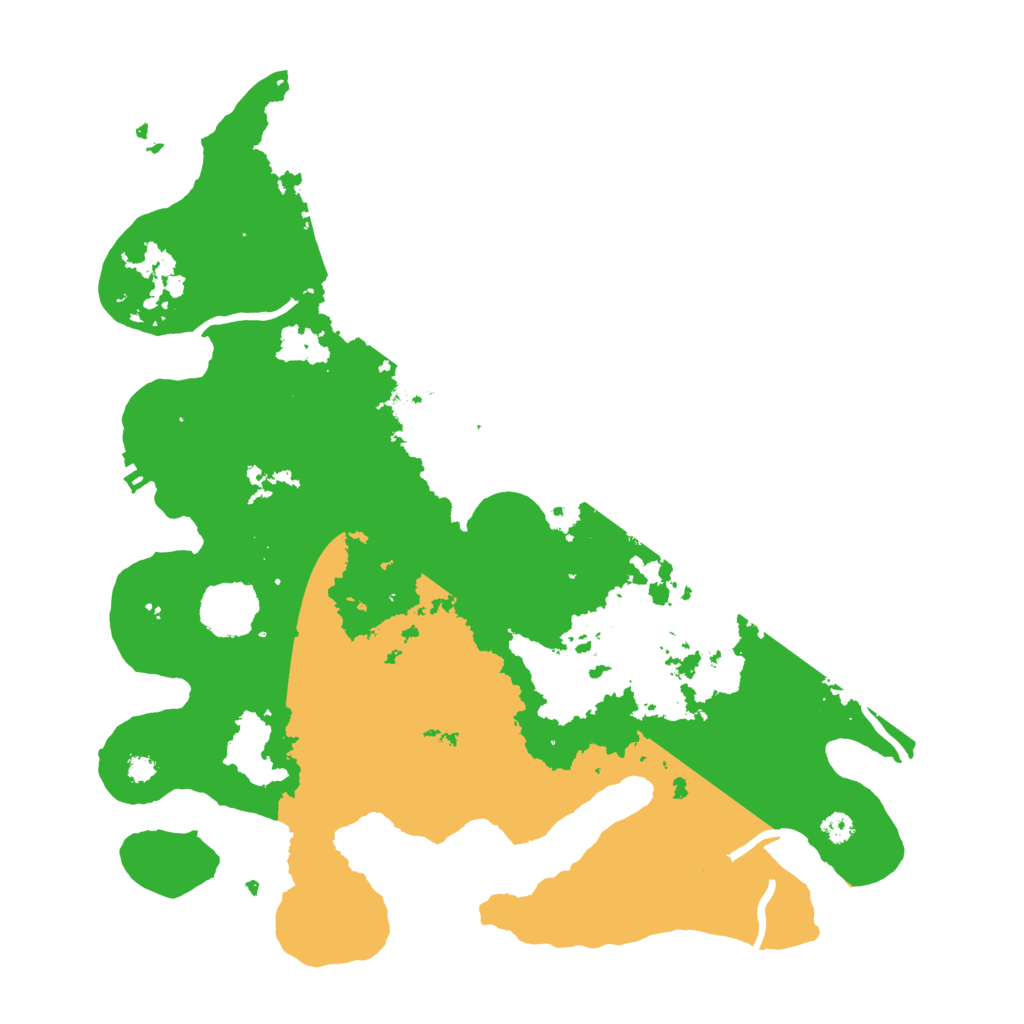 Biome Rust Map: Procedural Map, Size: 3450, Seed: 10337054