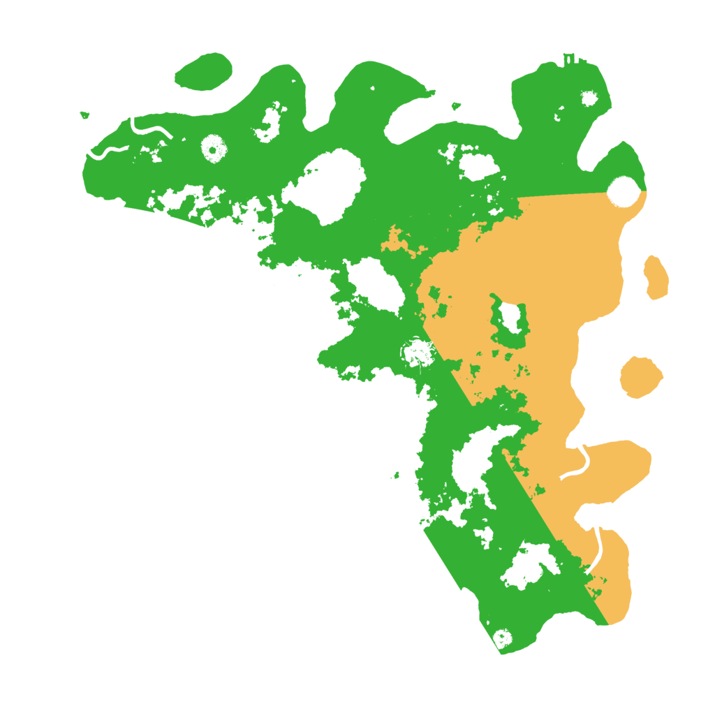 Biome Rust Map: Procedural Map, Size: 4100, Seed: 91539340