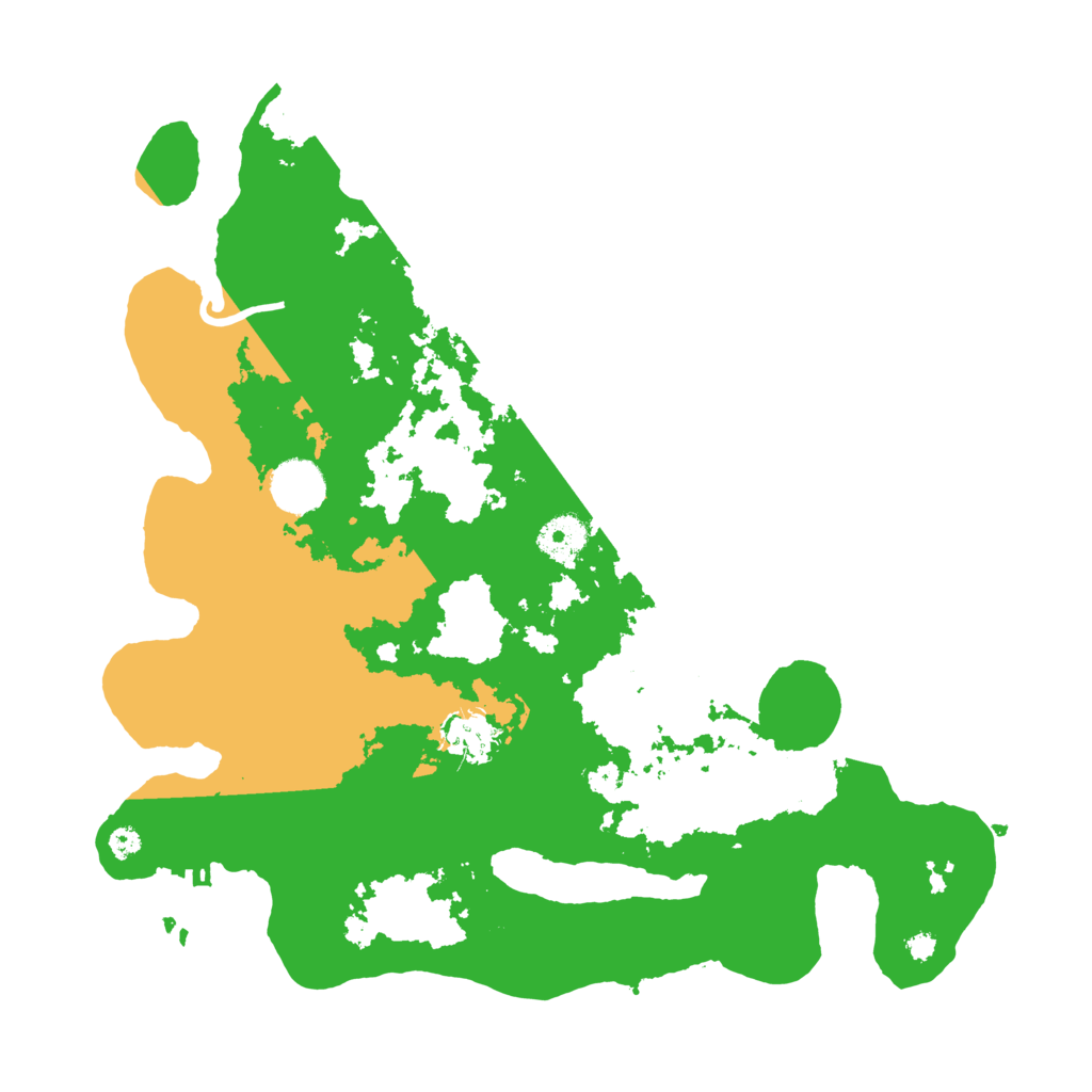 Biome Rust Map: Procedural Map, Size: 3600, Seed: 73935441