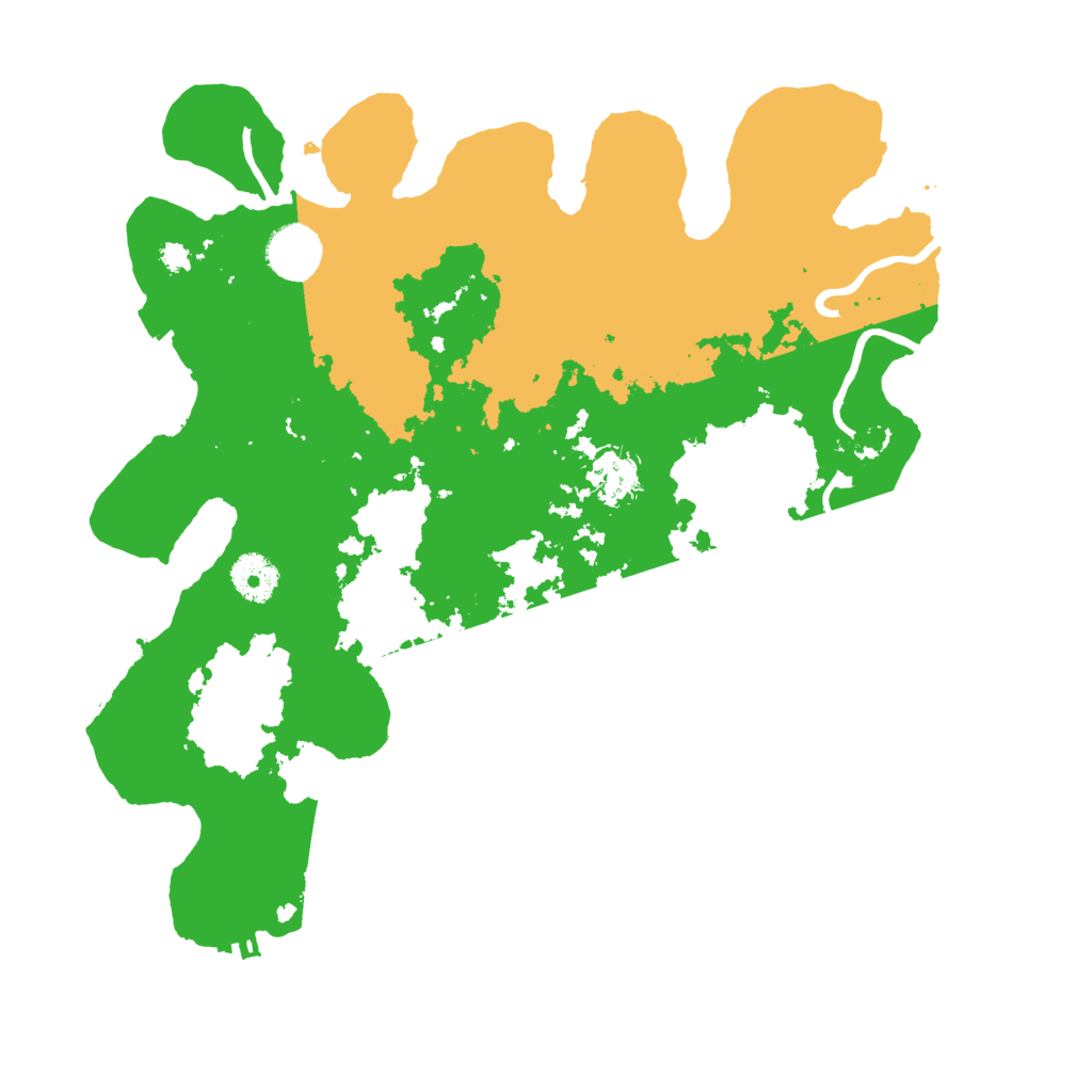 Biome Rust Map: Procedural Map, Size: 3500, Seed: 1032732947