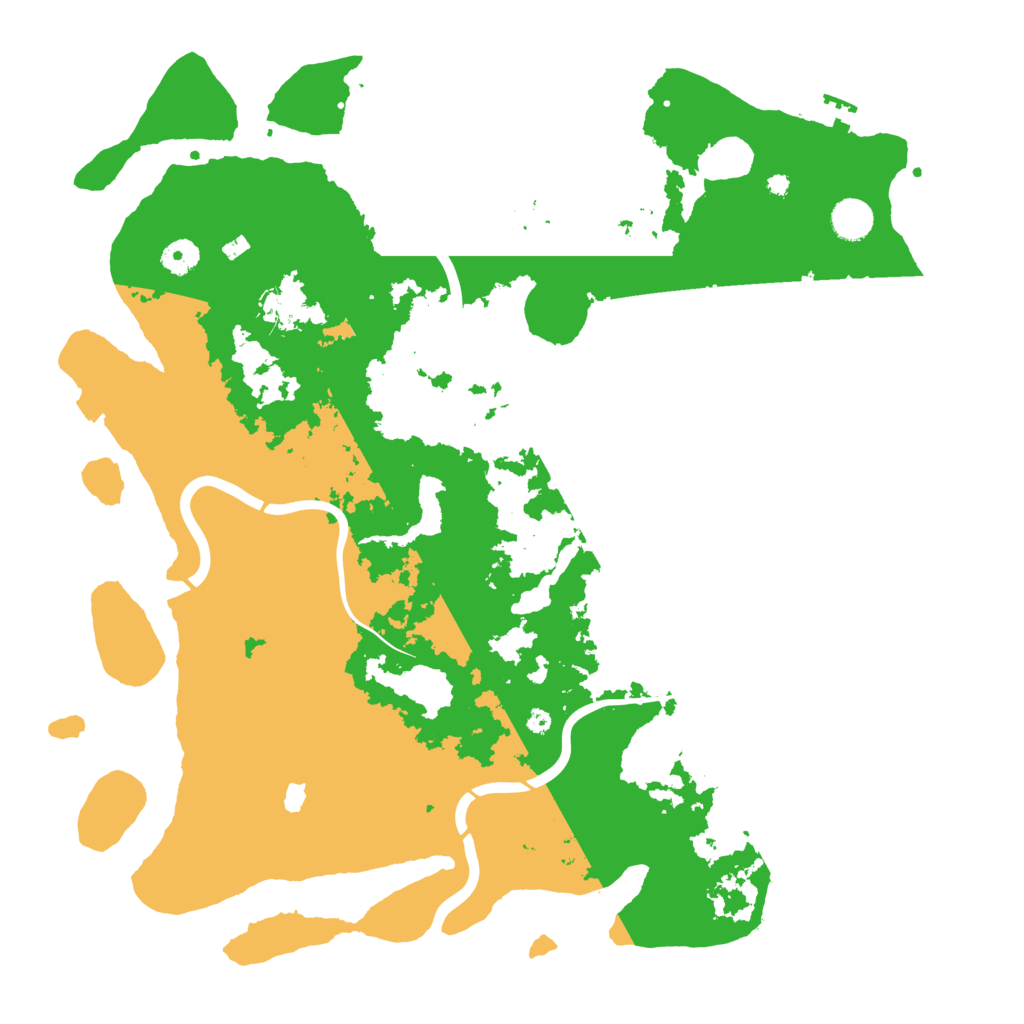 Biome Rust Map: Procedural Map, Size: 4300, Seed: 35039550
