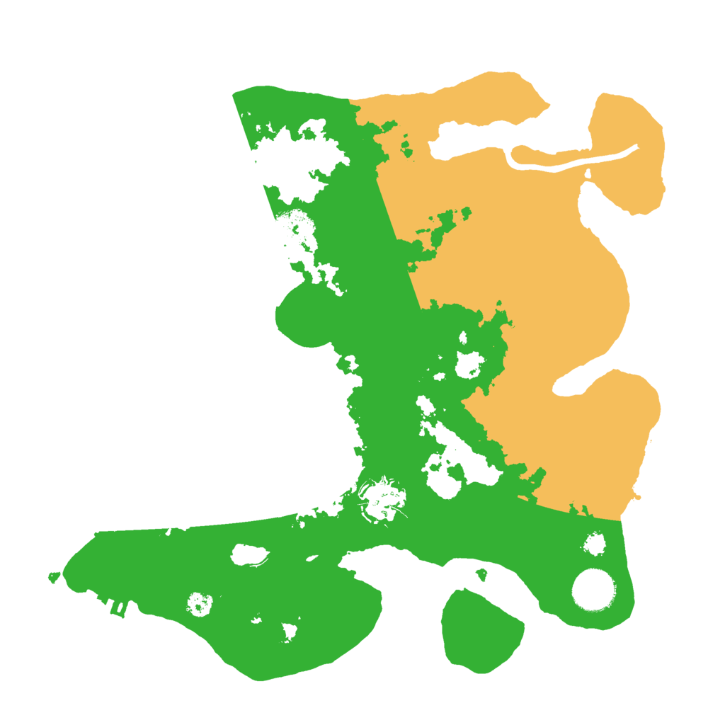 Biome Rust Map: Procedural Map, Size: 3000, Seed: 19784