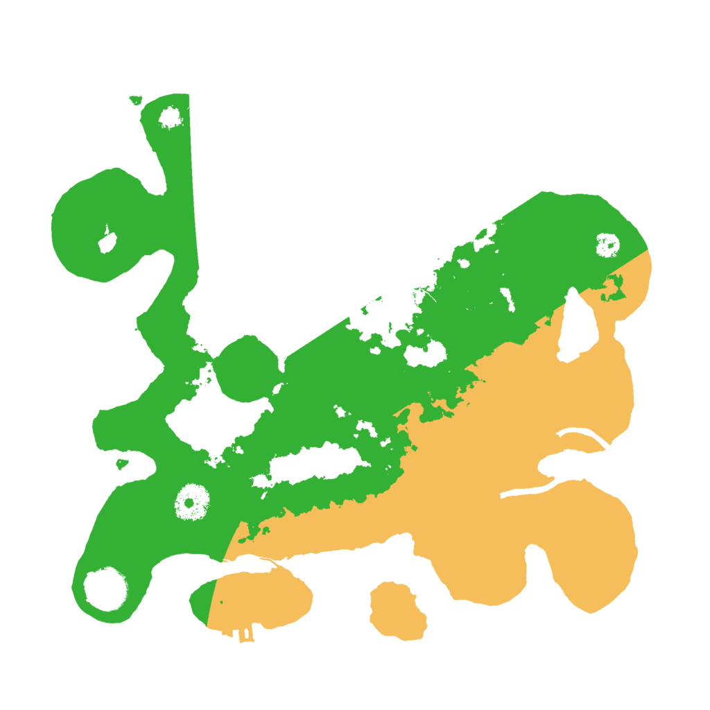 Biome Rust Map: Procedural Map, Size: 3000, Seed: 1541471745