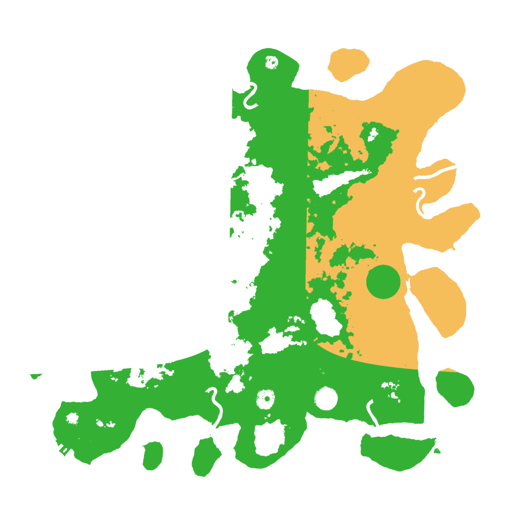 Biome Rust Map: Procedural Map, Size: 3950, Seed: 65431175