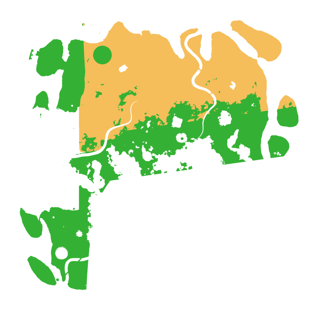 Biome Rust Map: Procedural Map, Size: 4500, Seed: 900738550