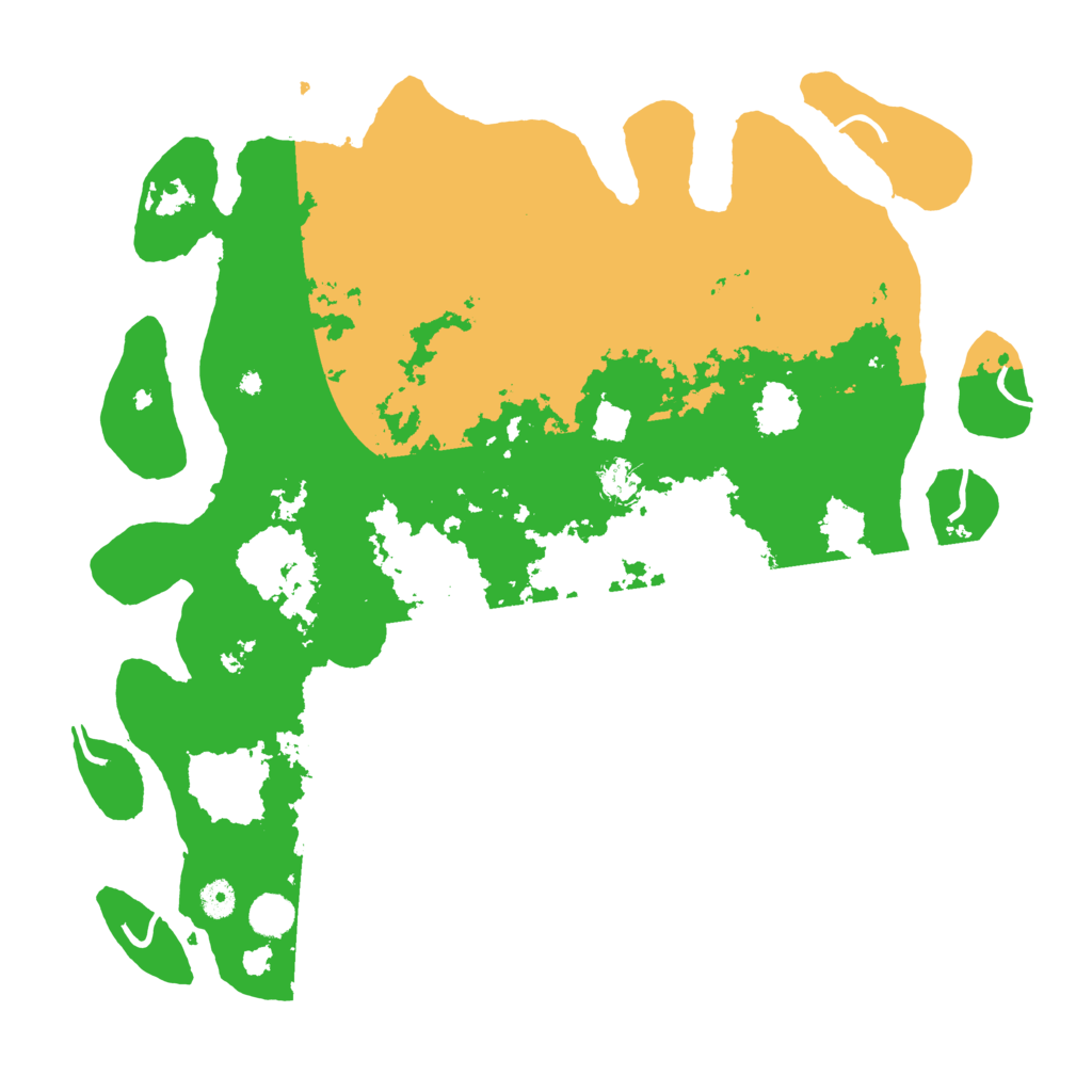 Biome Rust Map: Procedural Map, Size: 4500, Seed: 900738550