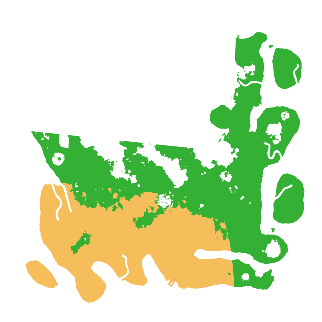 Biome Rust Map: Procedural Map, Size: 3850, Seed: 3529481