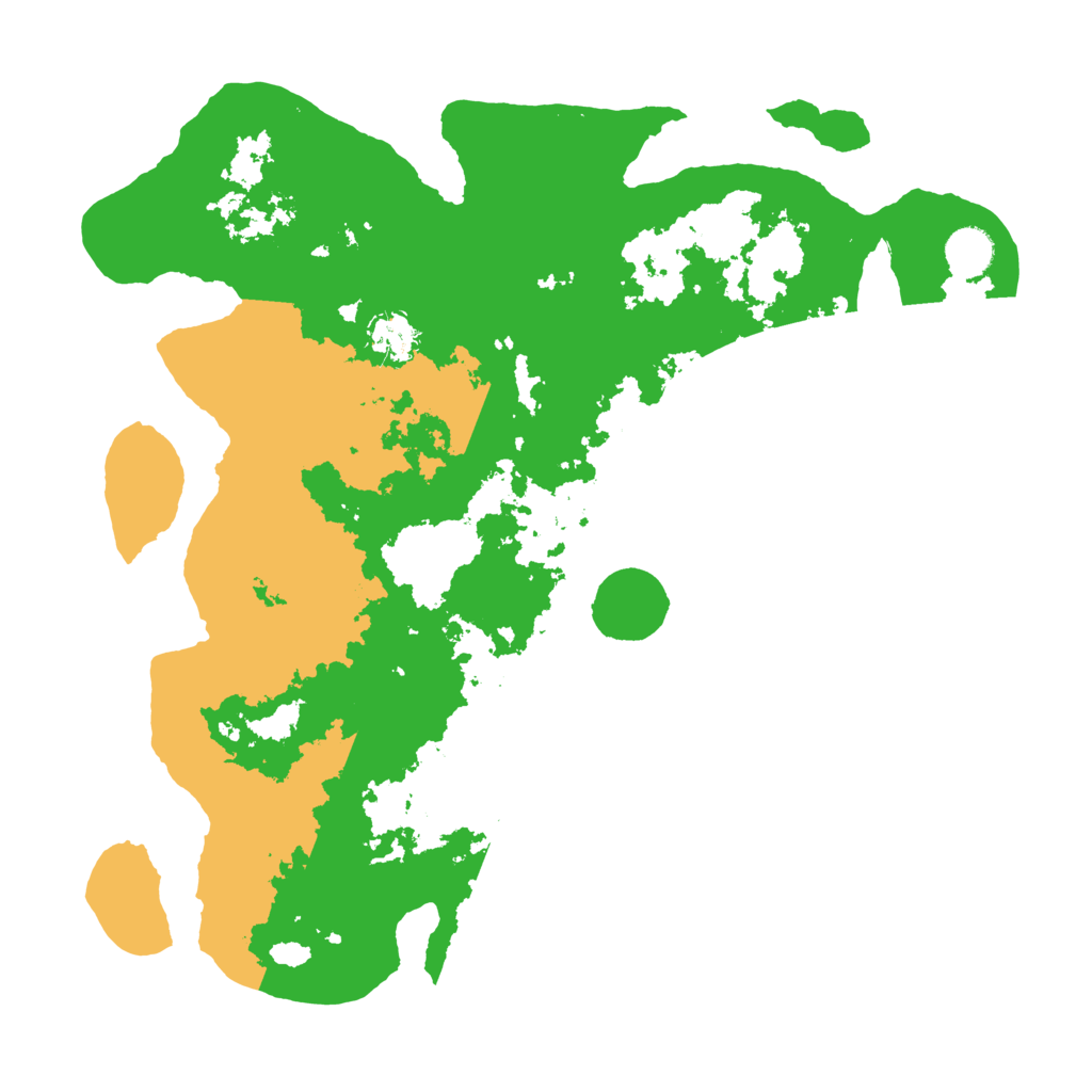 Biome Rust Map: Barren, Size: 4000, Seed: 509