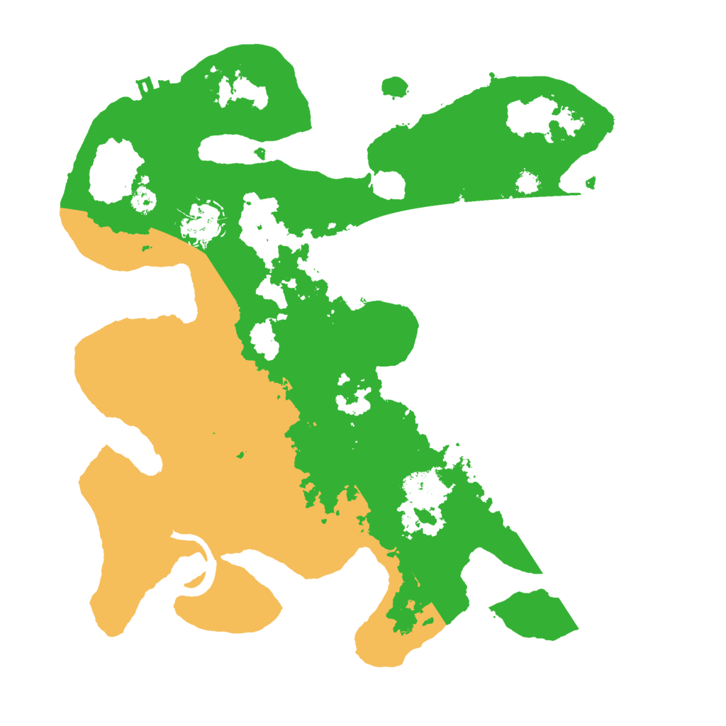 Biome Rust Map: Procedural Map, Size: 3000, Seed: 333333
