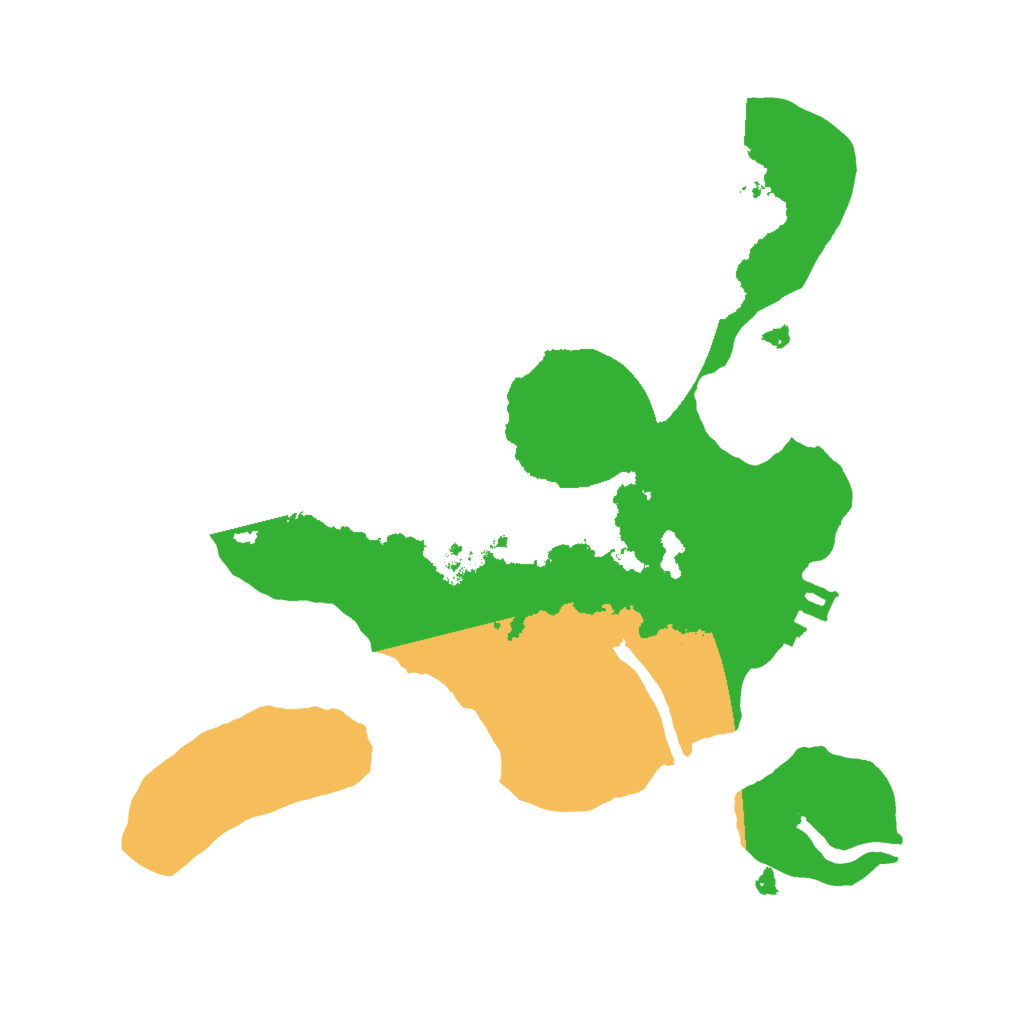 Biome Rust Map: Procedural Map, Size: 2000, Seed: 8979429