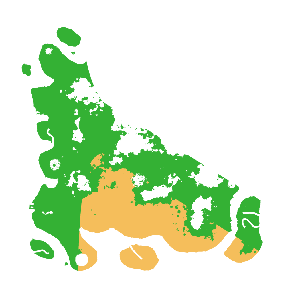 Biome Rust Map: Procedural Map, Size: 4100, Seed: 98003581