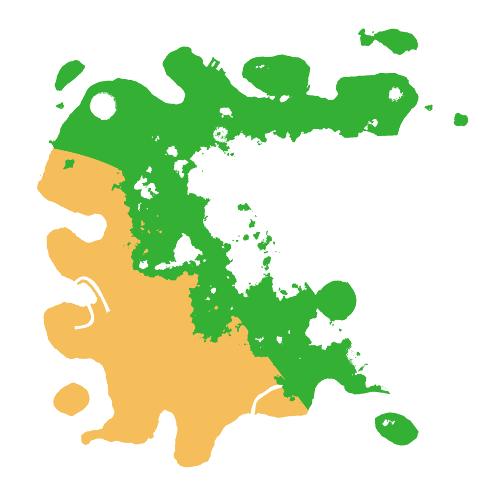 Biome Rust Map: Procedural Map, Size: 3450, Seed: 48786958