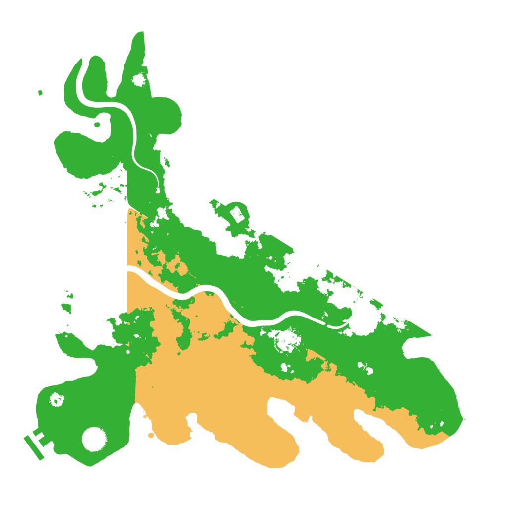 Biome Rust Map: Procedural Map, Size: 3650, Seed: 42304877