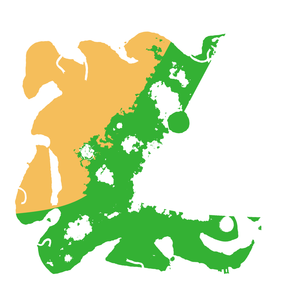 Biome Rust Map: Procedural Map, Size: 3650, Seed: 20764110