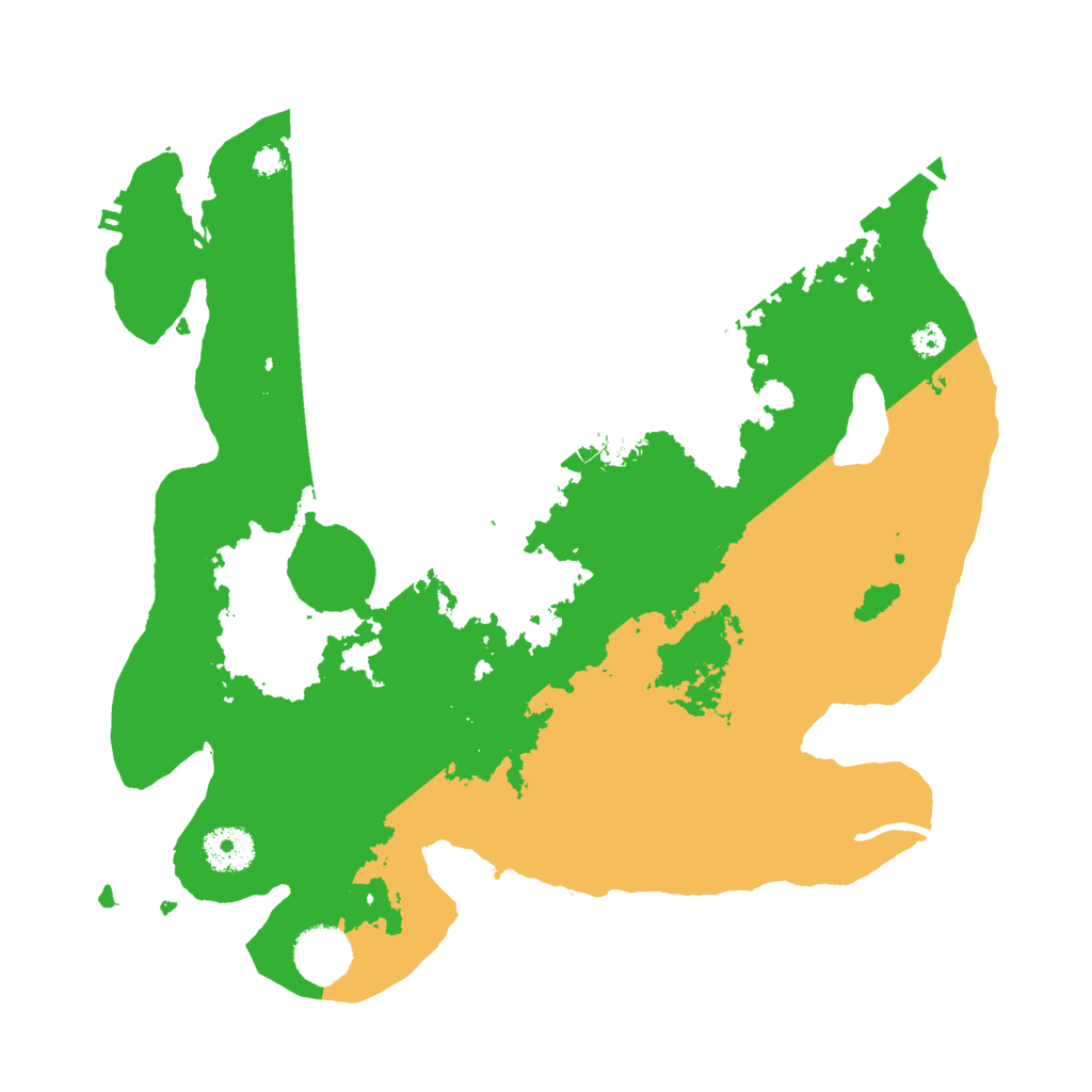 Biome Rust Map: Procedural Map, Size: 3400, Seed: 45163830