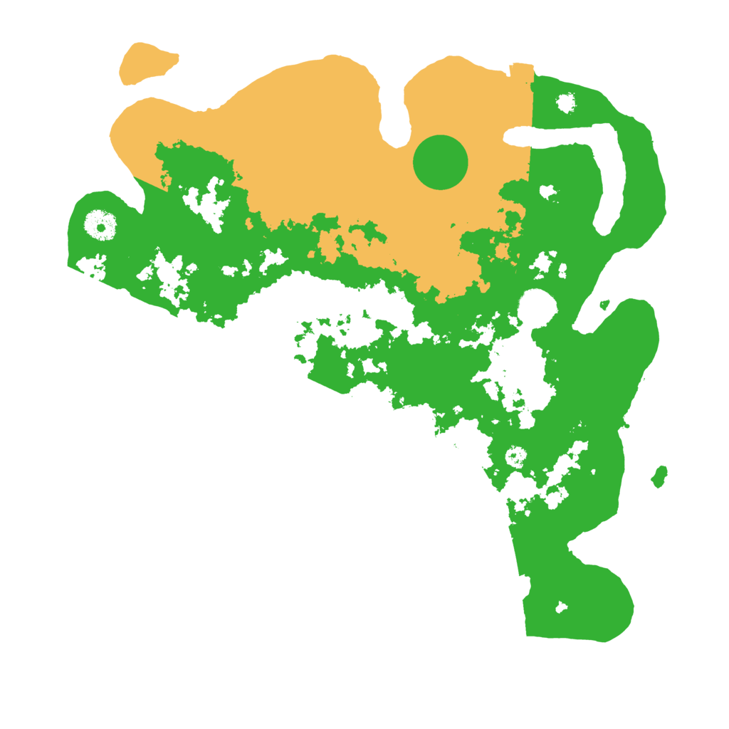 Biome Rust Map: Procedural Map, Size: 3500, Seed: 86532438