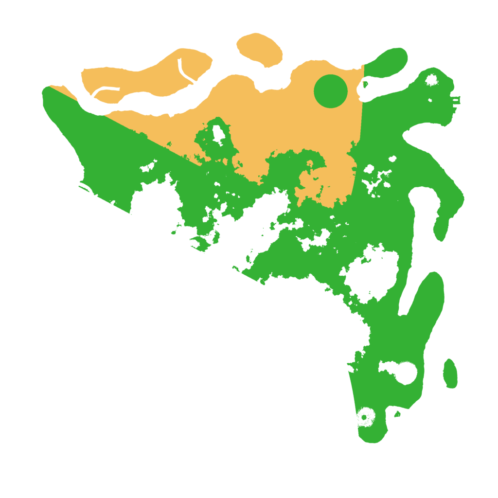 Biome Rust Map: Procedural Map, Size: 3900, Seed: 82885865