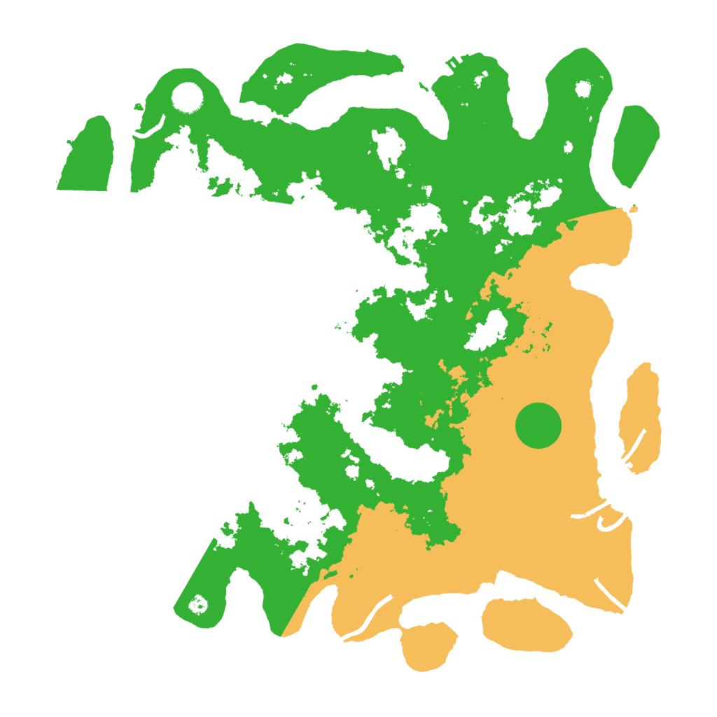 Biome Rust Map: Procedural Map, Size: 4100, Seed: 7341813