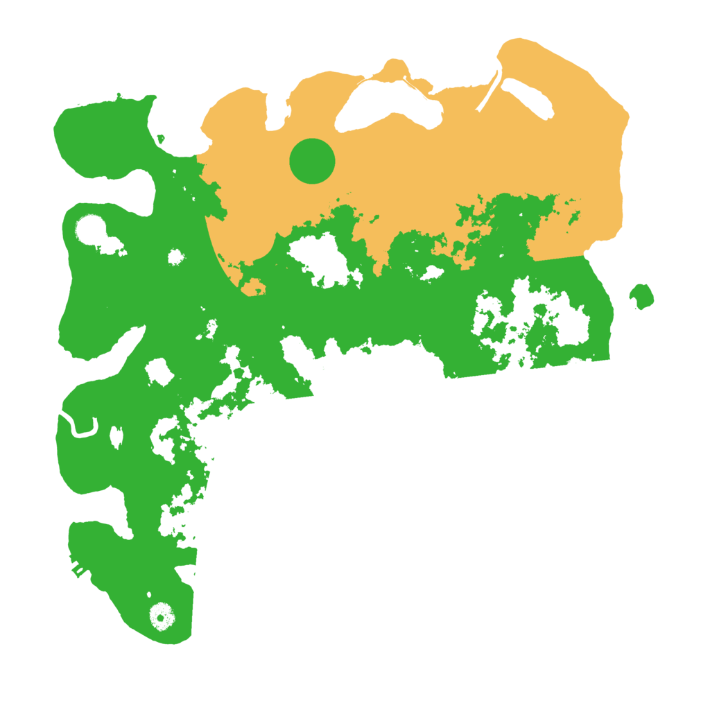 Biome Rust Map: Procedural Map, Size: 4100, Seed: 65611149